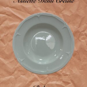 Assiette ½ Creuse ROHAN /la 12e