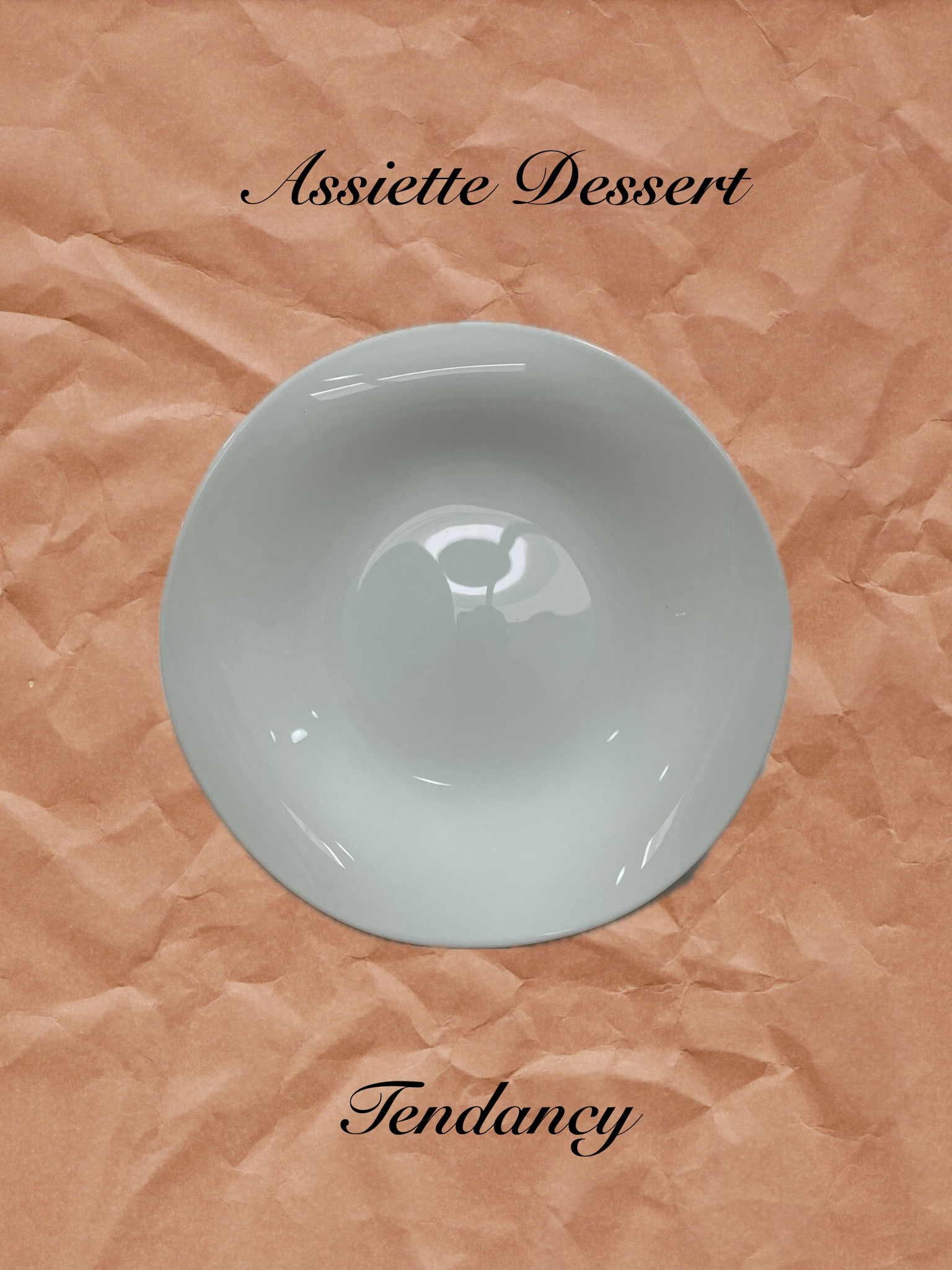 Assiette dessert Tendancy D22cm Assiette Dessert TENDANCY/la 12e