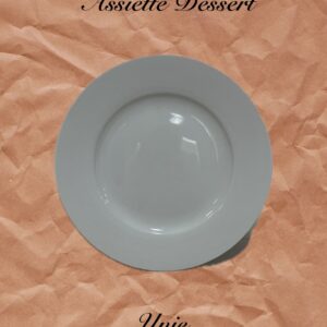 Assiette Dessert UNIE/la 12e