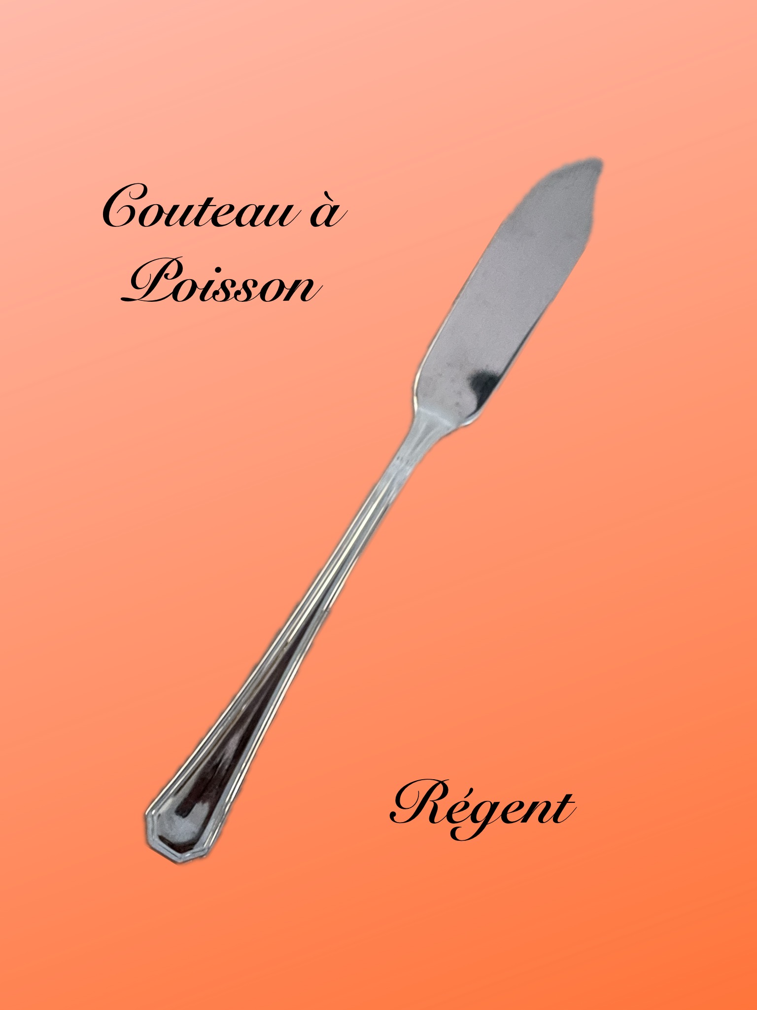 Couteau à poisson Régent Couteaux à poisson Régent / la 12e