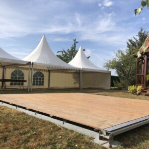 Parquet/semelle métallique 25m2