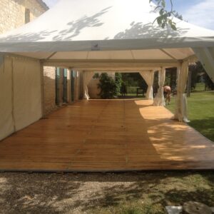 Parquet au sol installé le M²