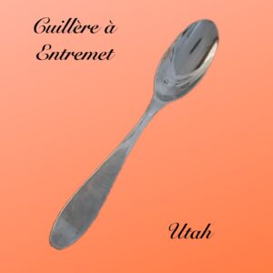 Cuillères à entremet Utah / la 12e