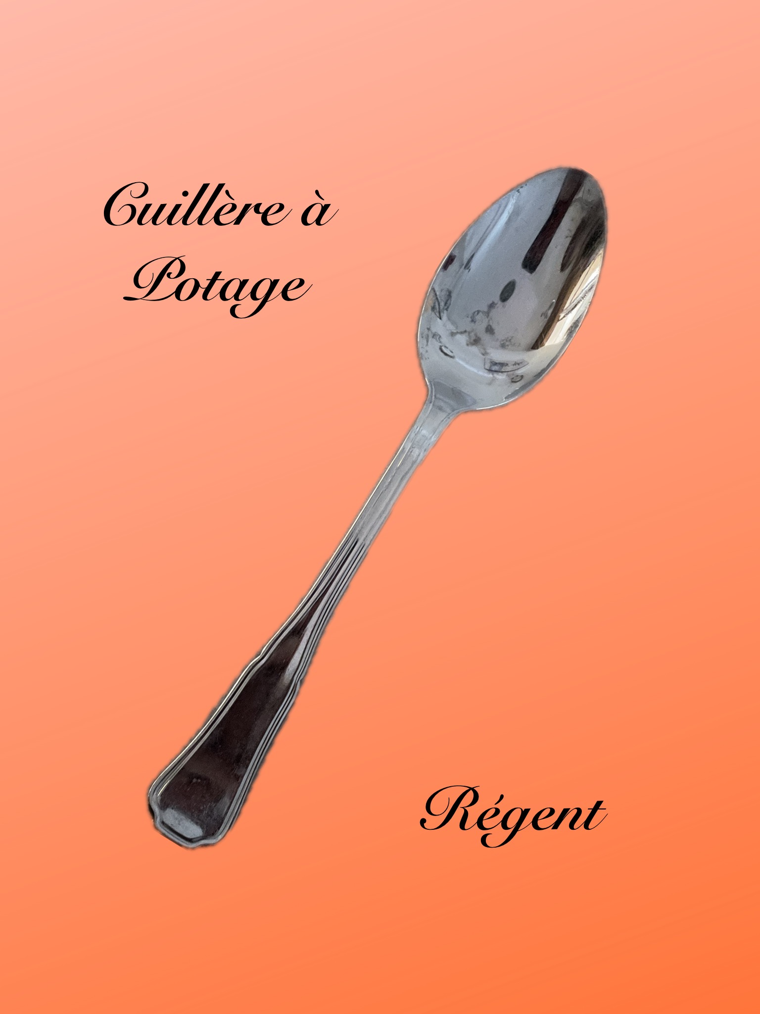 Cuillère à potage Régent Cuillères à potage Régent / la 12e