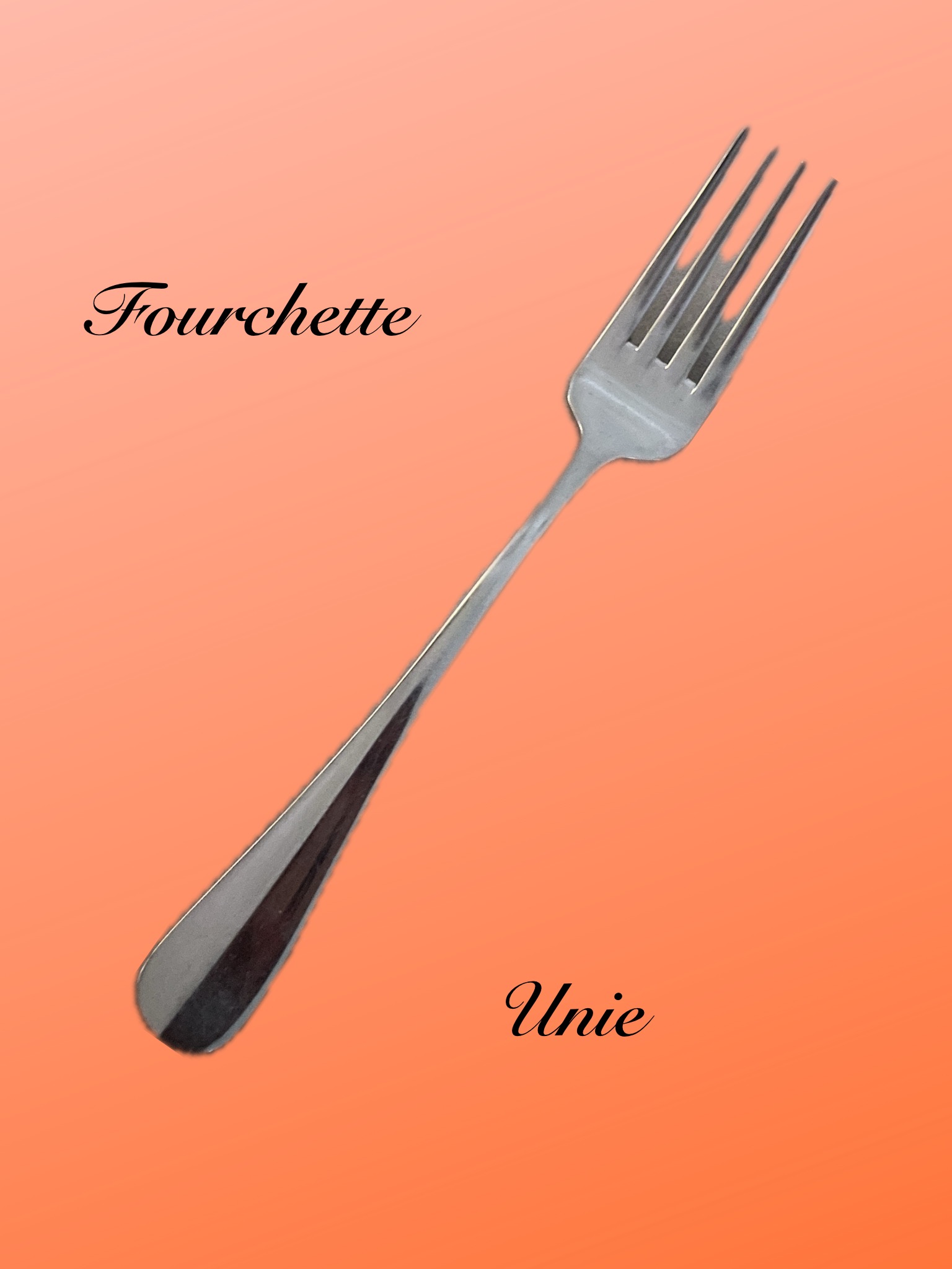 Fourchette Unie Fourchettes unie ou tout venant / la 12e