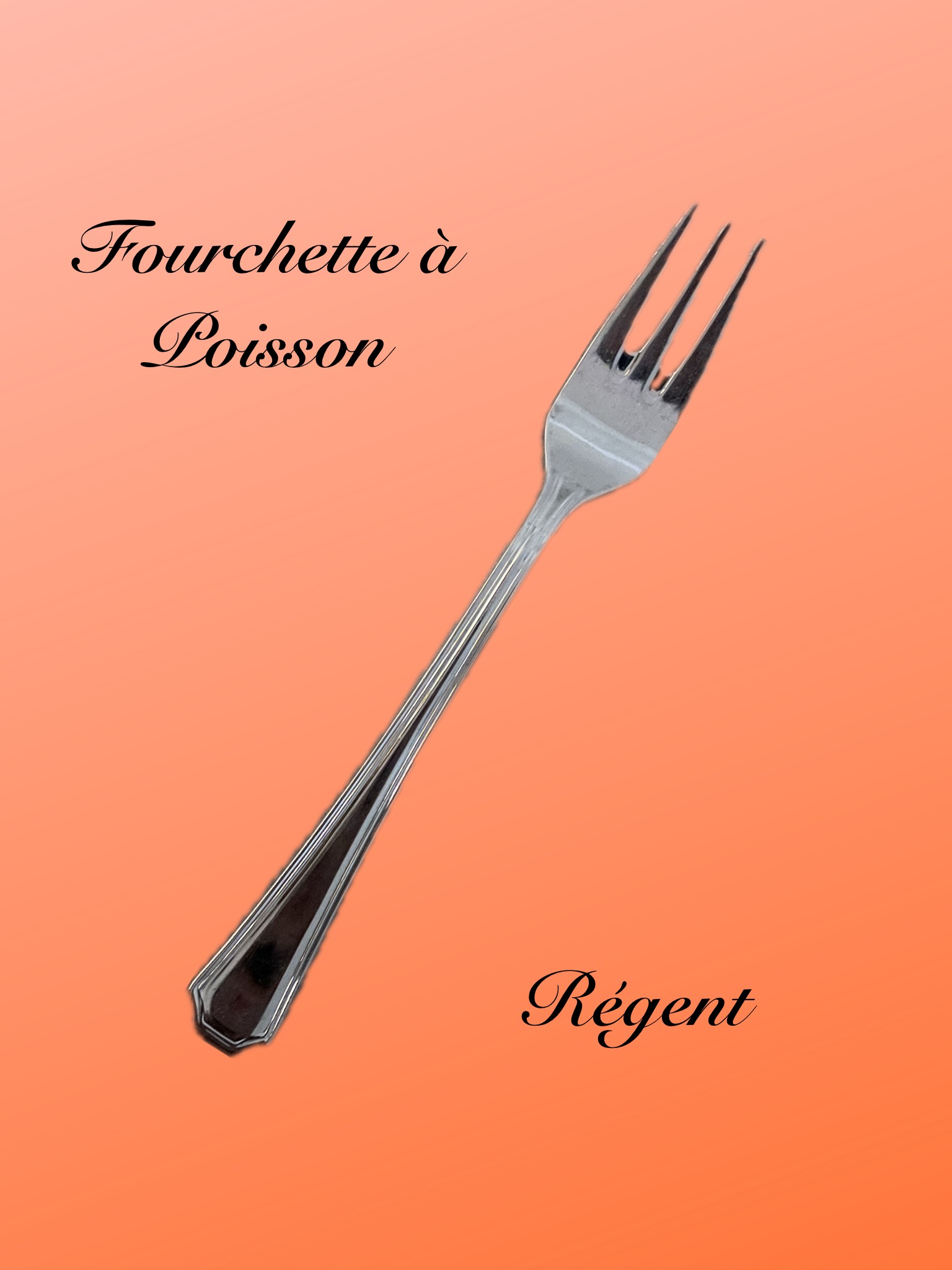 Fourchette à poisson Régent Fourchettes à poisson Régent / la 12e