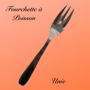 Fourchettes à poisson unie / la 12e