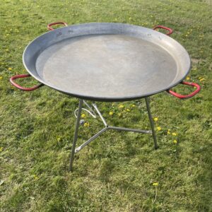 Poêle et réchaud à paella 50,70 ou 120 pers.