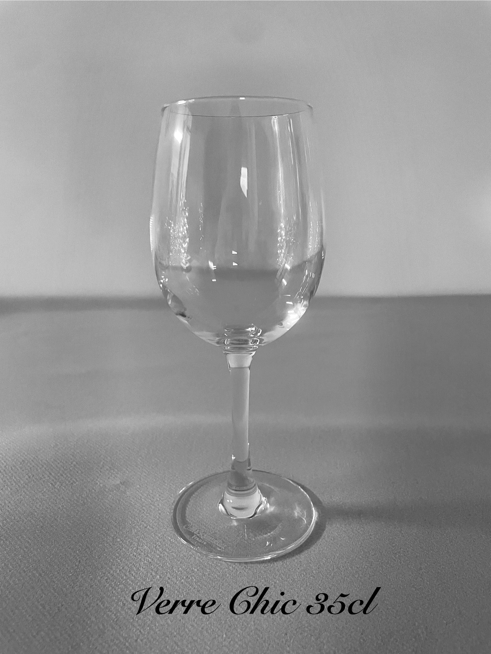 Verre Chic 35cl Verre à pied Chic / 35cl / la 12e