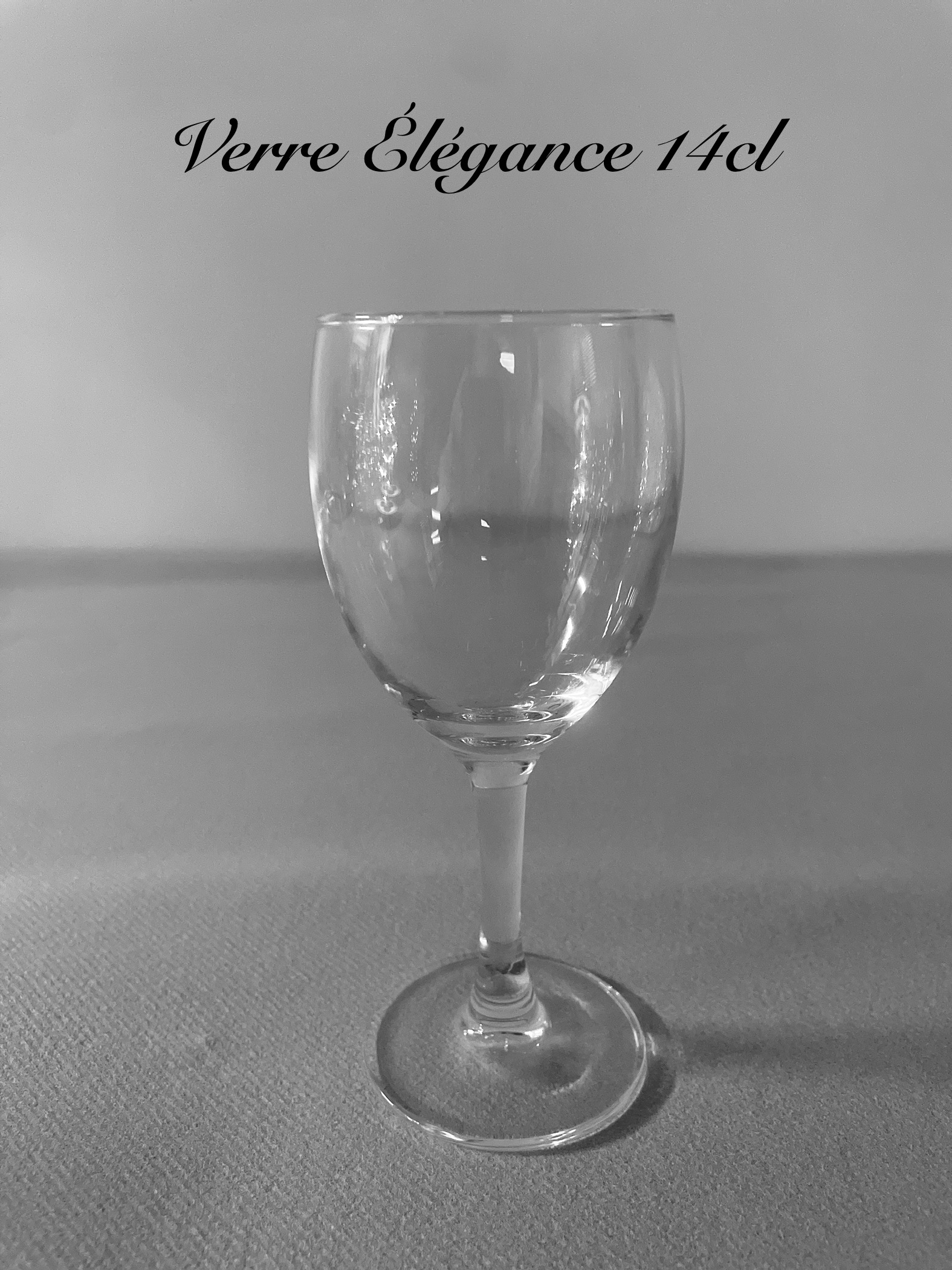 Verre Elégance 14cl Verre à pied élégance / 14,5cl / la 12e