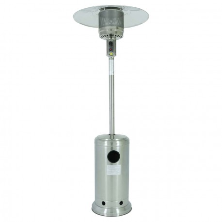 parasol-chauffant-gaz-inox Parasol chauffant pour 18㎡ (gaz non fourni)