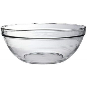 Saladier en verre/ L’unité