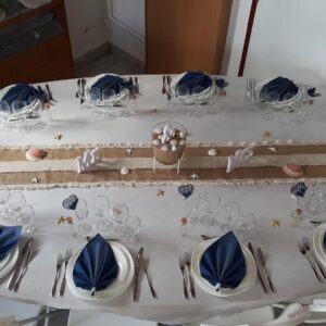 Table ovale 1,50×3,10 / 14 personnes